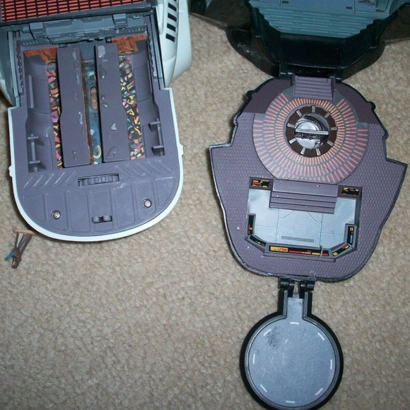 Star Wars Toy Lot Micro Machines Mini Heads Darth Vader Trooper Tin Box, Figures - Picture 5 of 14